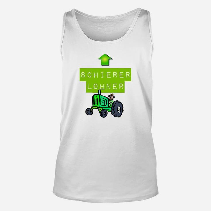 Herren Unisex TankTop Schierer Lohner, Traktor Motiv mit Aufdruck