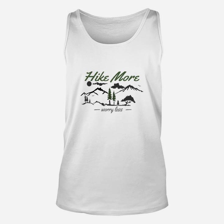 Hike More Worry Less Unisex Tank Top