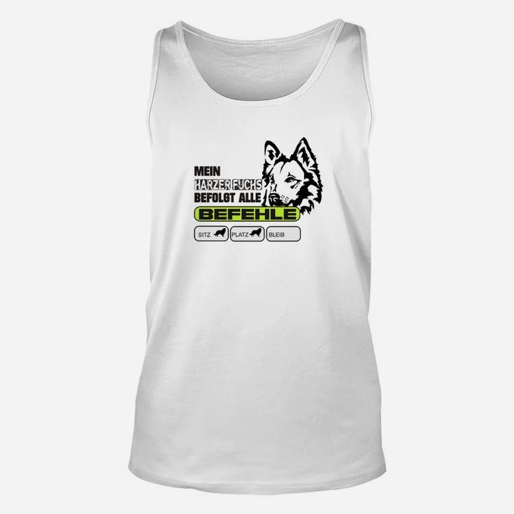 Husky Herren Unisex TankTop Mein Hund Befiehlt, Lustiges Motiv-Unisex TankTop