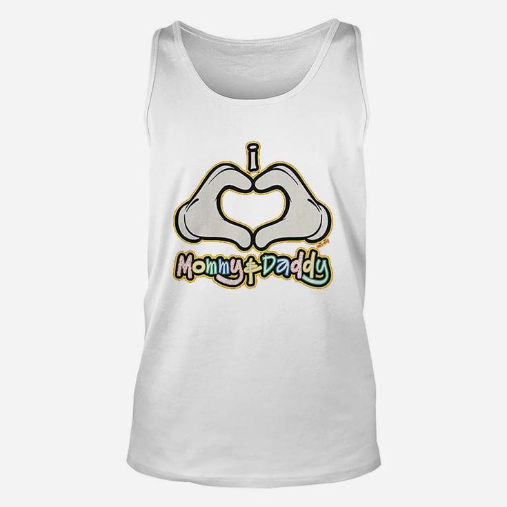 I Love Mommy And Daddy Infant, dad birthday gifts Unisex Tank Top