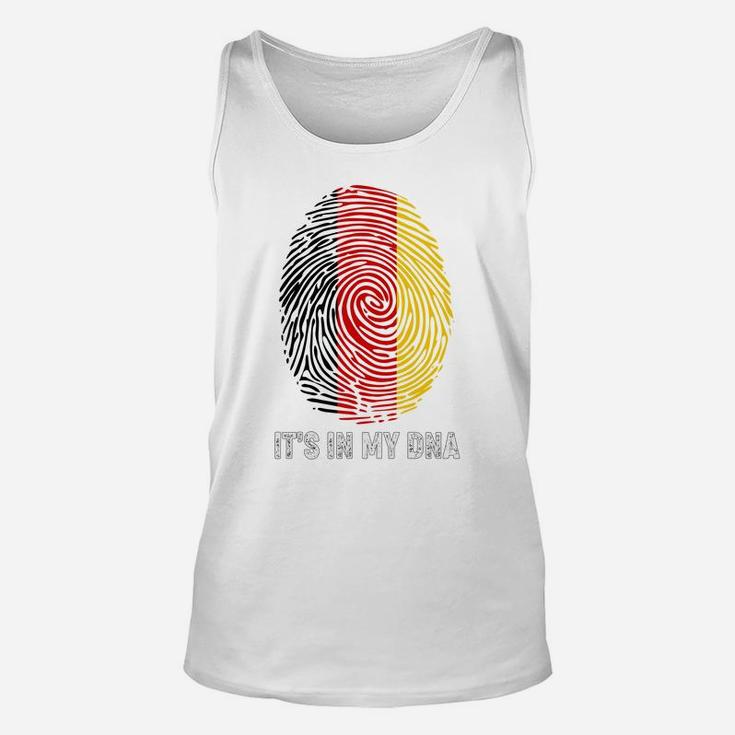 I Love My Germany Country It Is In My Dna Unisex Tank Top