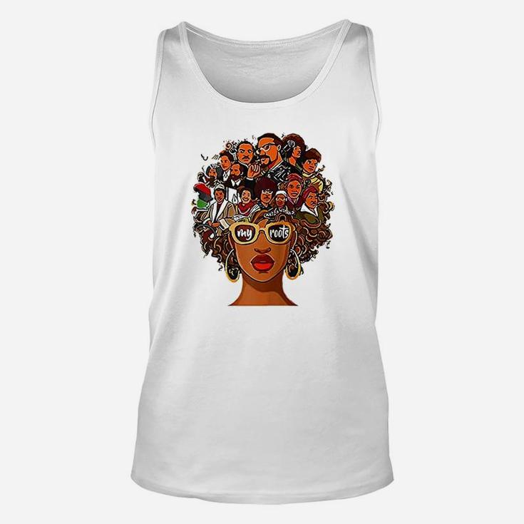 I Love My Roots Back Powerful History Month Pride Dna Unisex Tank Top