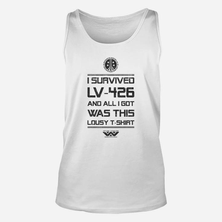 I Survived Lv426 Tshirt Long Sleeve T-Shirt Seseable UK