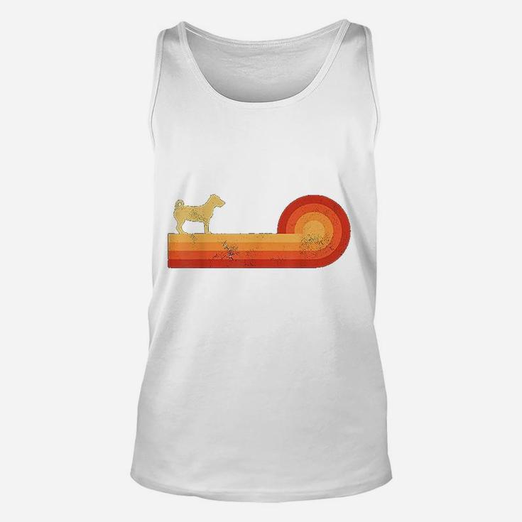 Jack Russell Retro Vintage Style 60s 70s Unisex Tank Top