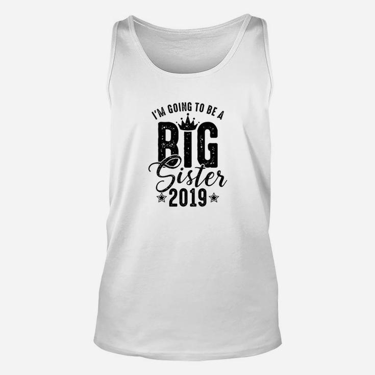 Kids Going To Be A Big Sister 2019 Gift Sis To Be 19 Unisex Tank Top