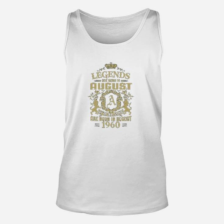 Kings Legends Are Born In August 1960
 
Kings Legends Are Born In August 1960 Unisex Tank Top