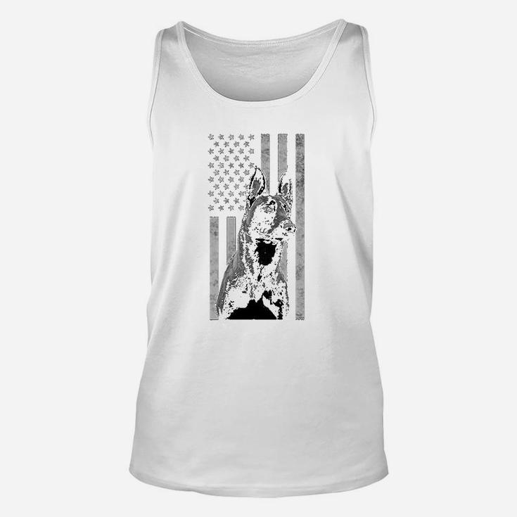 Malinois Police Dog Proud Owner Usa K9 Police Canine Unisex Tank Top