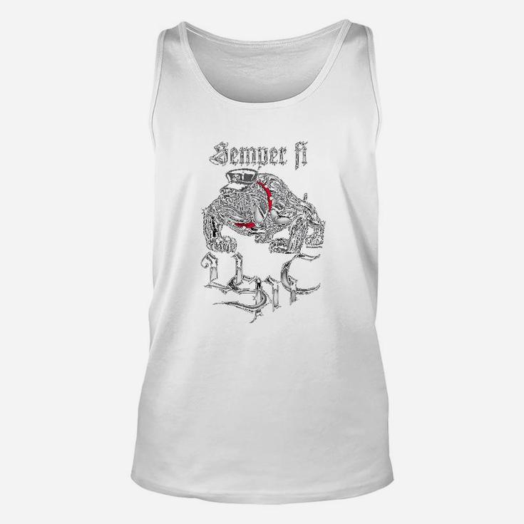 Marine Corps First In Last Out Marine Corps Unisex Tank Top