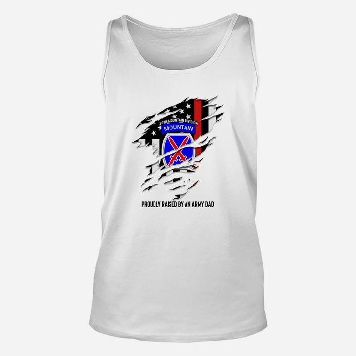 Meet My 10th Mountain Division Dad Jobs Gifts Unisex Tank Top