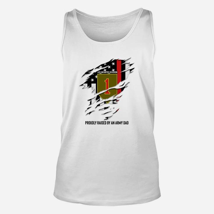 Meet My 1st Infantry Division Dad Jobs Gifts Unisex Tank Top