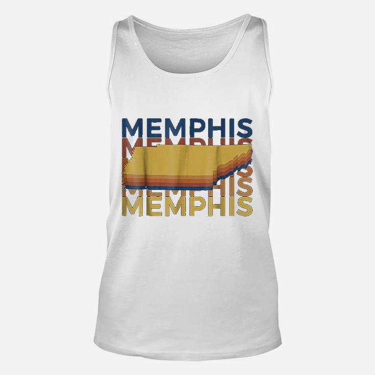 Memphis Tennessee Vintage Tn Repeat Unisex Tank Top