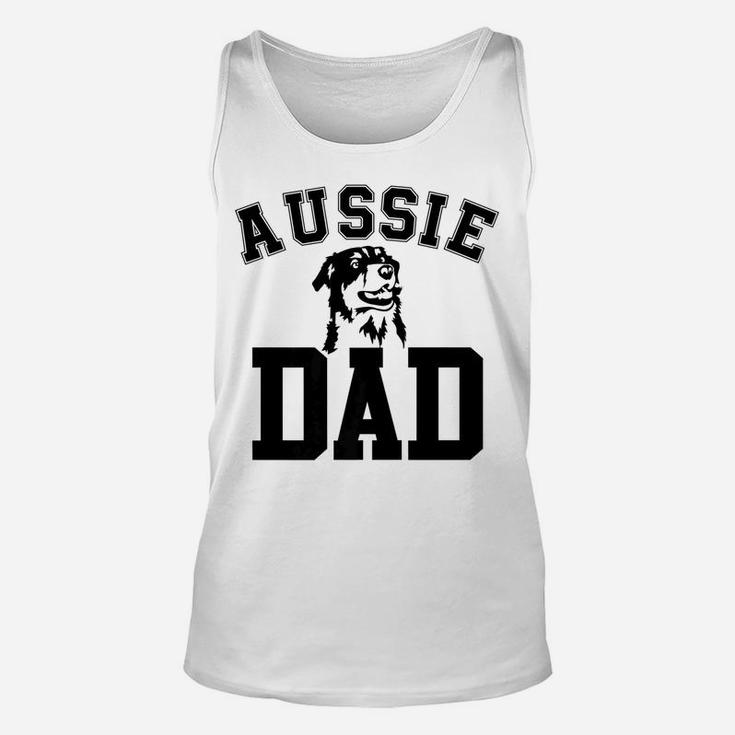 Mens Aussie Dad Dog Dad Funny Fathers Day Gift For Men Unisex Tank Top