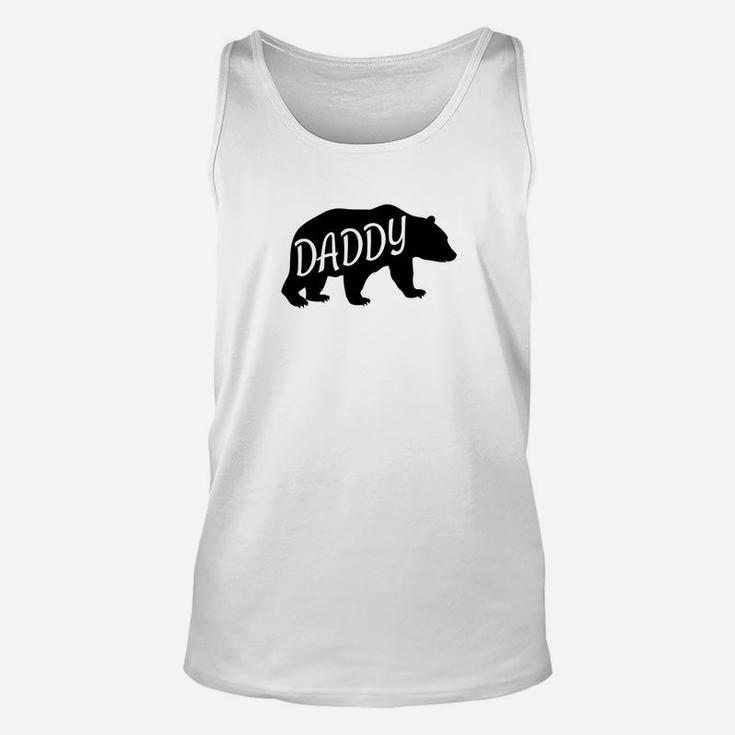 Mens Daddy Bear Gift For Father Dad Unisex Tank Top