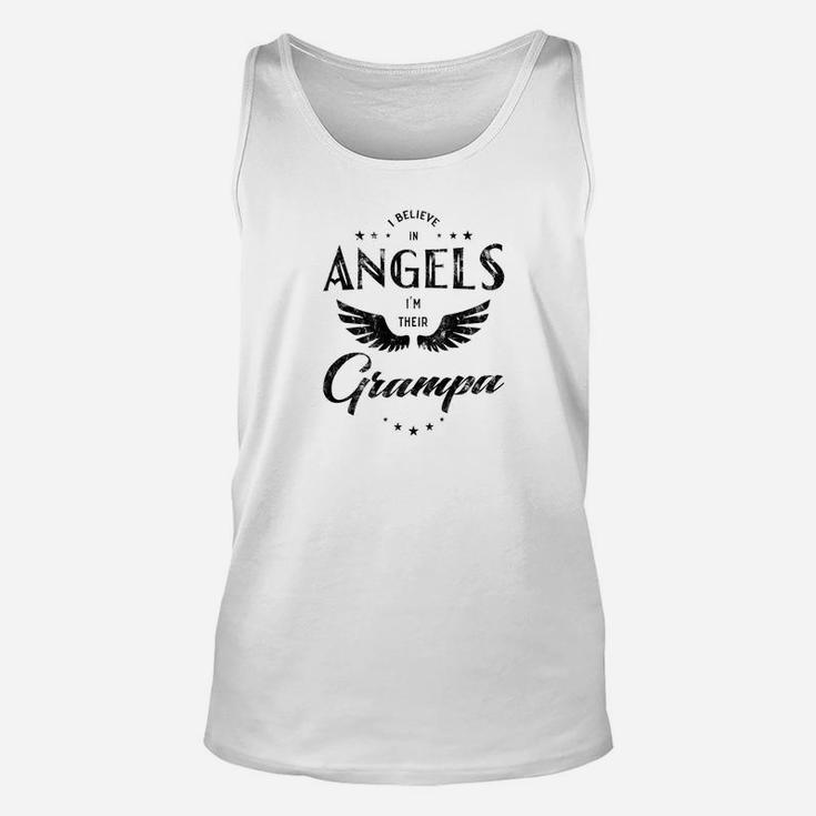 Mens Family Fathers Day Im Their Grampa Gift Men Unisex Tank Top