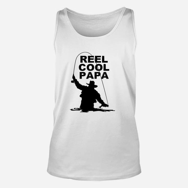Reel Cool Grandad Shirt Fathers Day Gift Fis Unisex Tank Top