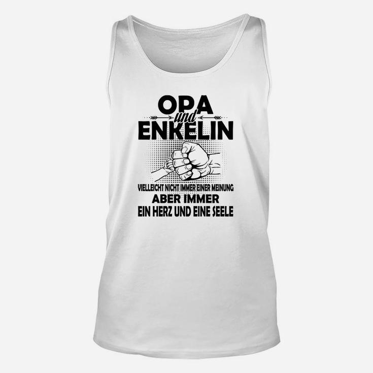 Opa und Enkelin Herz & Seele Unisex TankTop, Familienbindung Tee