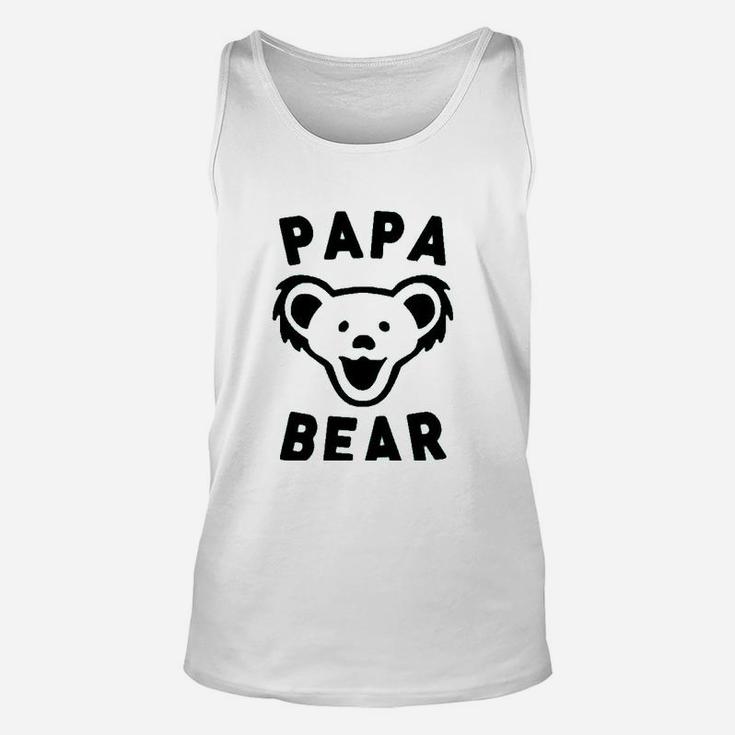 Papa Bear Best Grateful Dad Ever Unisex Tank Top