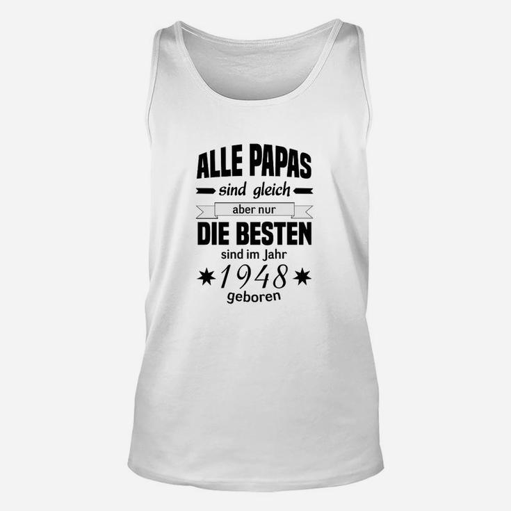 Personalisiertes Unisex TankTop Geburtsjahr 1948, Besonderes für Väter