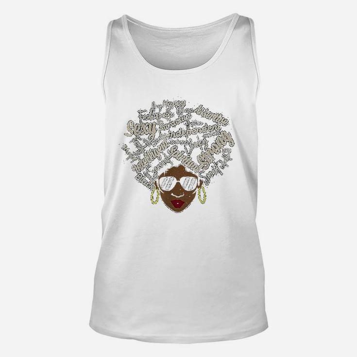 Powerful Roots Black History Month African I Love My Roots Unisex Tank Top