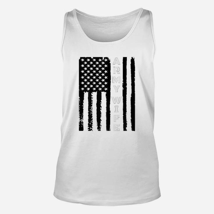 Proud Army Wife Military Wife Veterans Day Unisex Tank Top