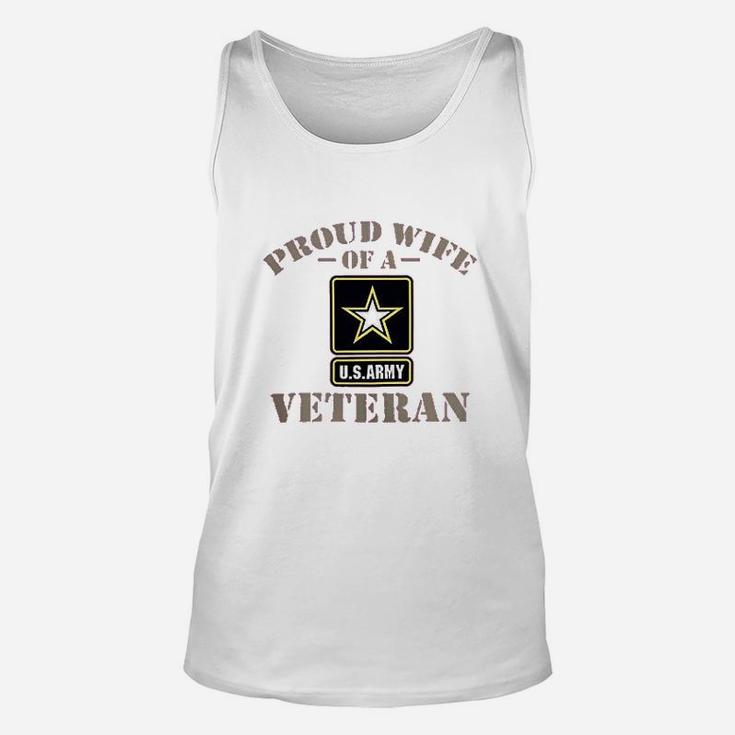 Proud Wife Of A Us Army Unisex Tank Top