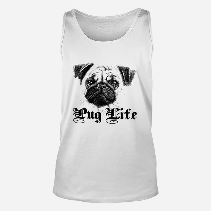 Pug Face Dog Lover Life Unisex Tank Top