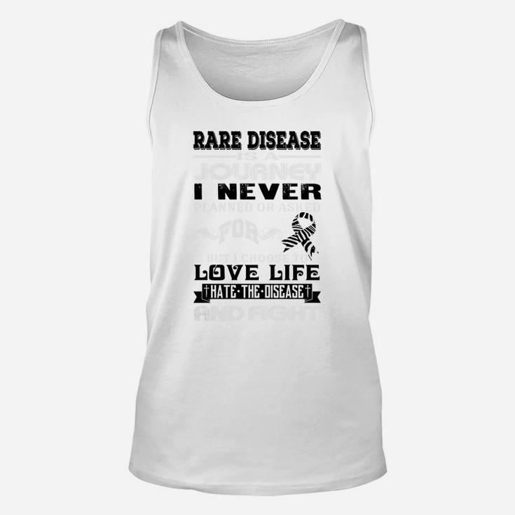 Rare Disease Awareness T-shirt Unisex Tank Top