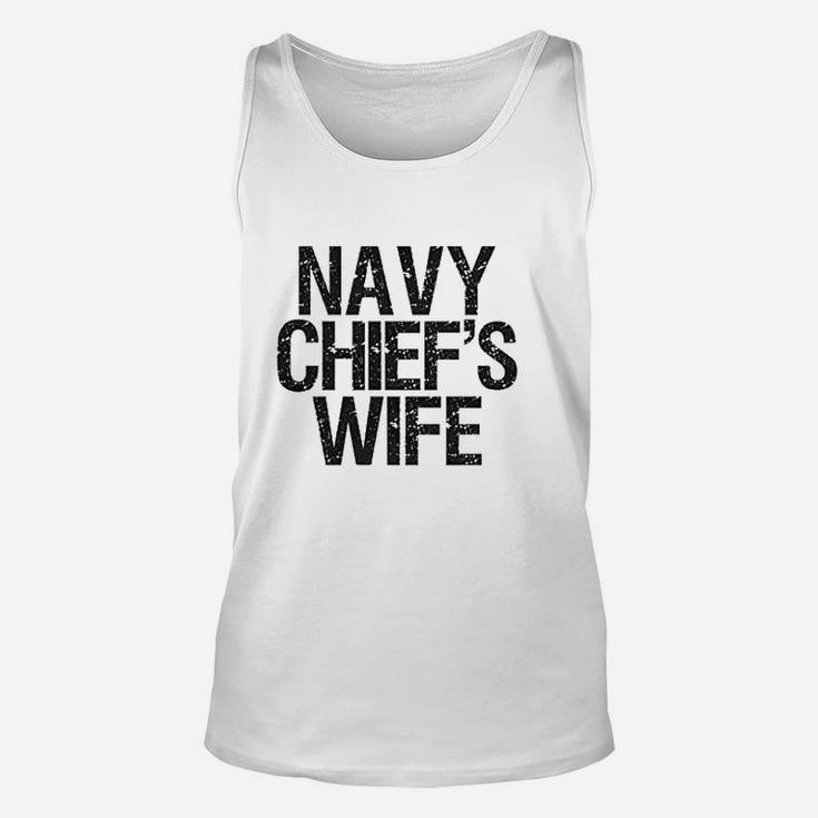 Rearguard Designs Navy Chiefs Wife Unisex Tank Top