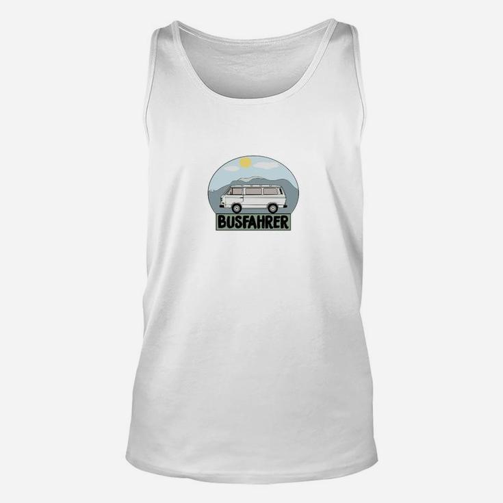 Retro Busfahrer Unisex TankTop, Vintage Design für Berufsfahrer