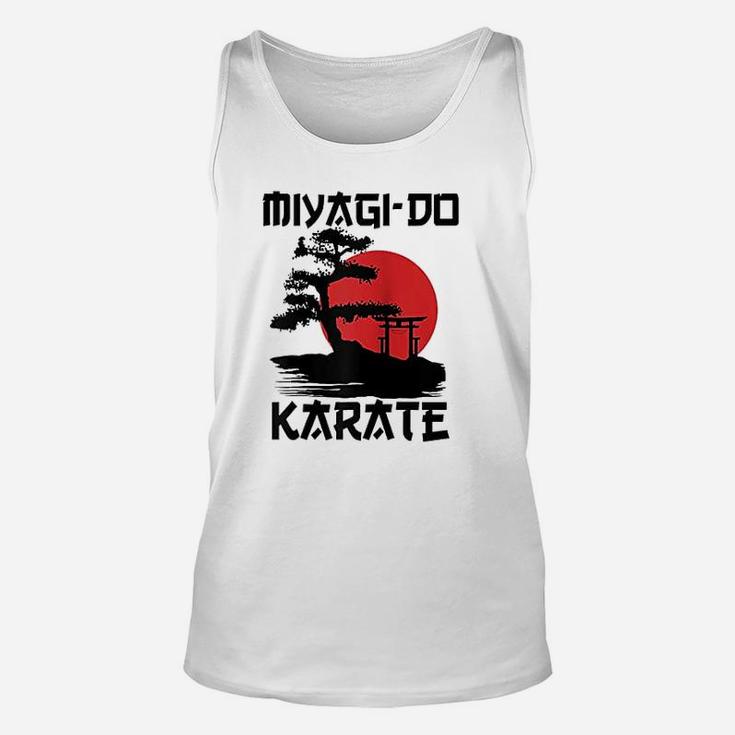 Retro Vintage Miyagi Do Karate Life Bonsai Tree Martial Arts Unisex Tank Top