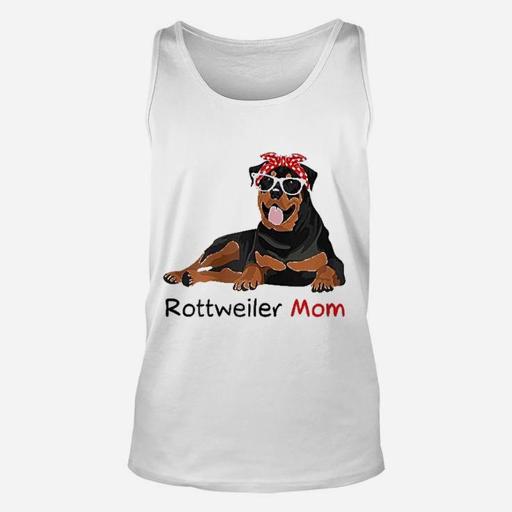 Rottweiler Mom Rottweiler Dog Unisex Tank Top