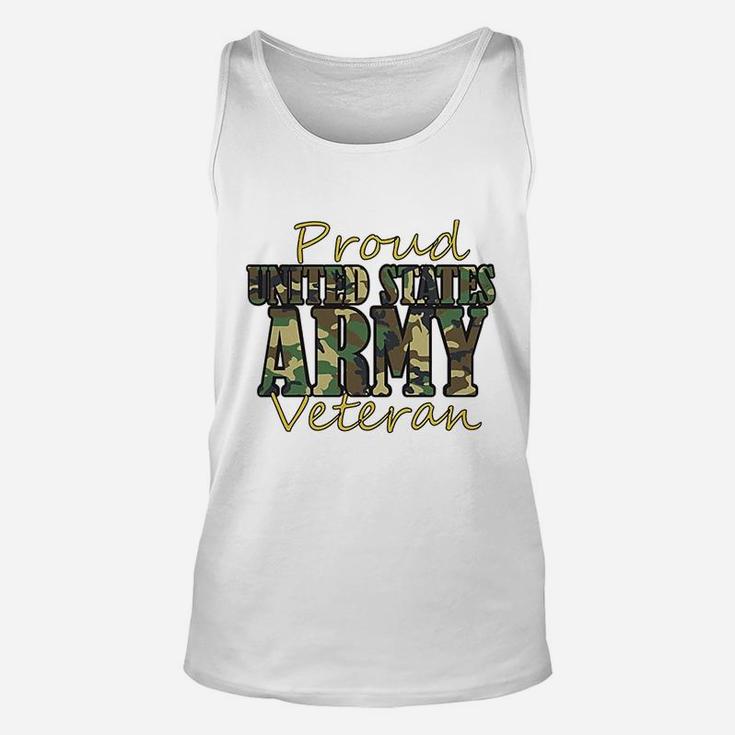 Royal Prints Proud United States Army Veteran Military Unisex Tank Top