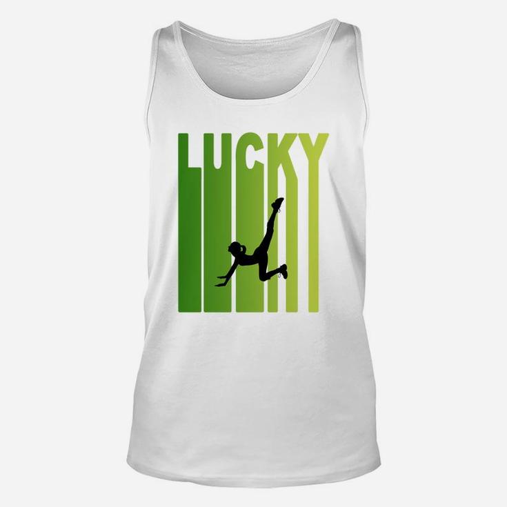 St Patricks Day Lucky Fitness Funny Sport Lovers Gift Unisex Tank Top