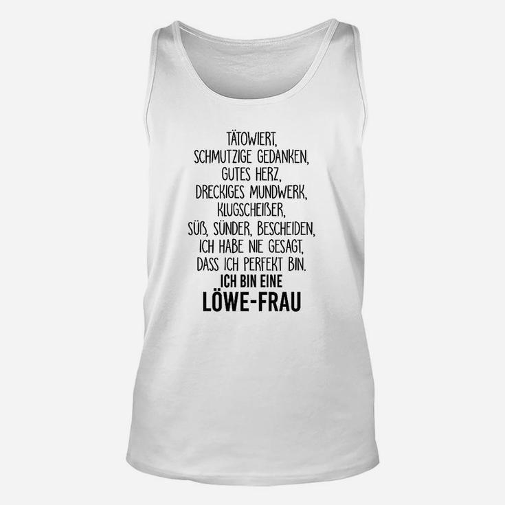 Stolz Löwe-Sternzeichen Unisex TankTop für Frauen, Spruch Design