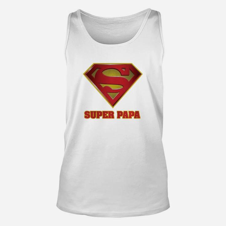 Super Papa, Fathers Day, Papa, best christmas gifts for dad Unisex Tank Top