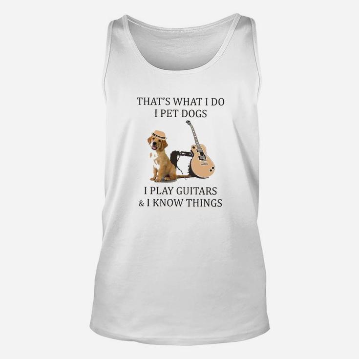 Thats What I Do I Pet Dogs Unisex Tank Top