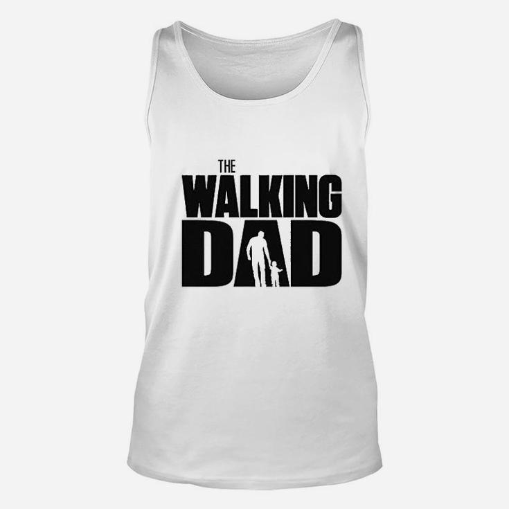 The Walking Dad Father Parent Funny Ring Spun Unisex Tank Top