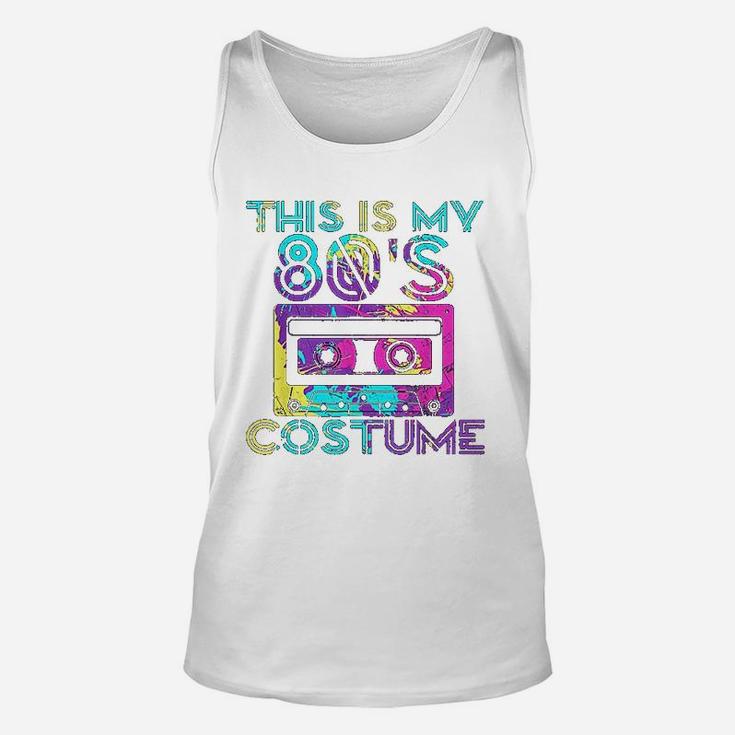This Is My 80s Costume 80's Party Cassette Tape Unisex Tank Top