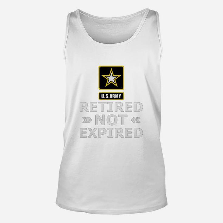 Us Army Retired Not Expired Unisex Tank Top