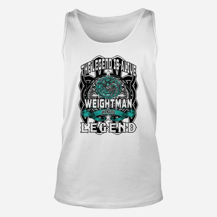 Weightman Endless Legend 3 Head Dragon Unisex Tank Top