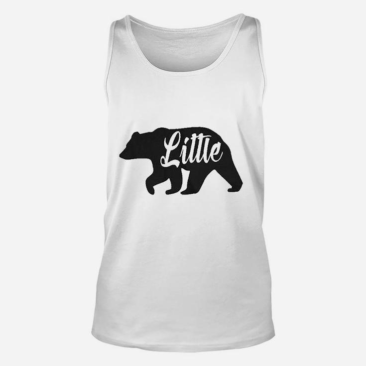 Youth Little Bear For Children Brother Funny Novelty Family Unisex Tank Top