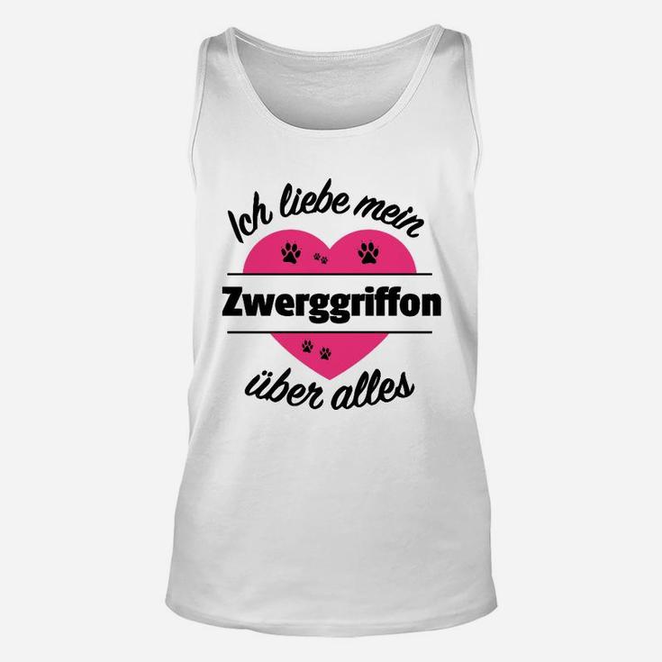 Zwerggriffon Liebhaber Unisex TankTop Ich liebe meinen Zwerggriffon