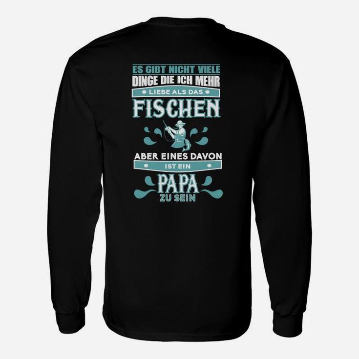 Angler Papa Langarmshirts – Liebe zum Fischen & Vatersein