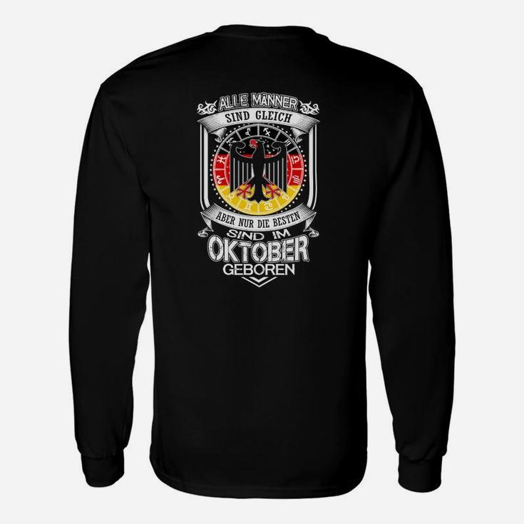 Besten Sind Im Oktober Geboren Langarmshirts