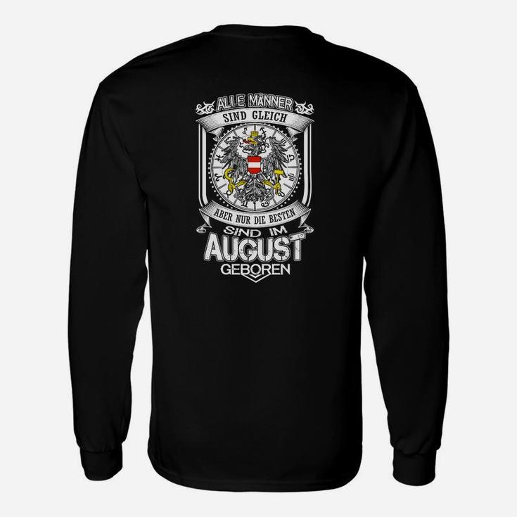 Bester Sind Im August Georen Langarmshirts