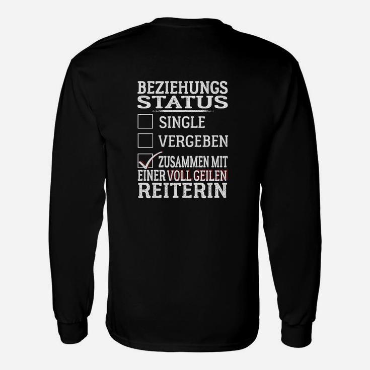 Beziehungsstatus Reiterin Langarmshirts