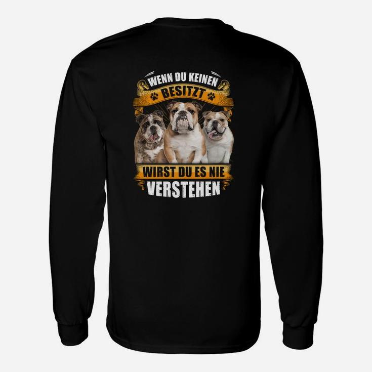 Deutsches Bulldogge Wenn Duinen Besitzt Langarmshirts