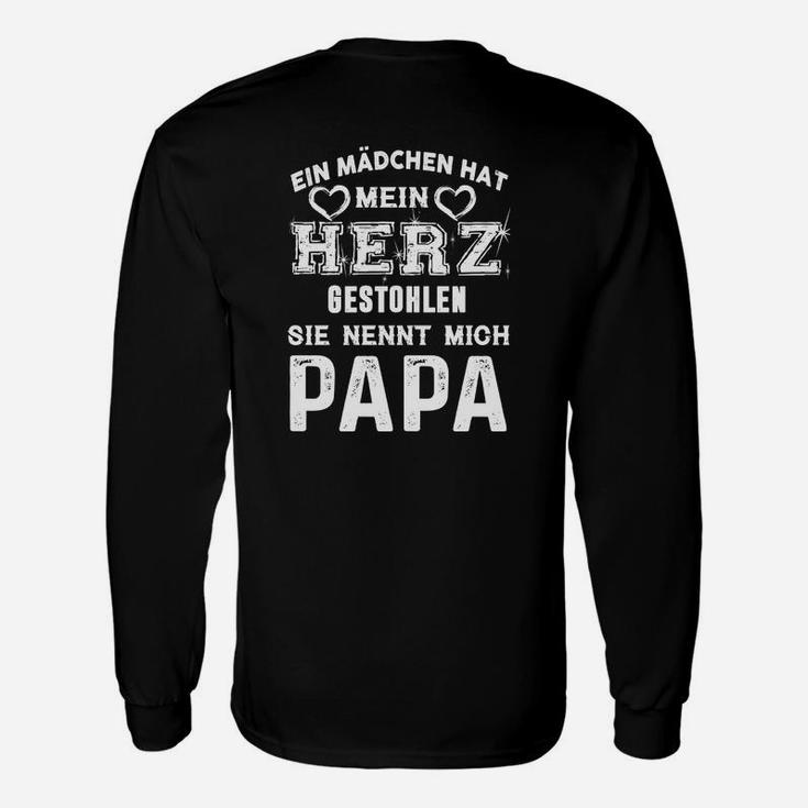 Ein Mädchen Hat Mein Herz Gestohlen Sie Nennt Mich Papa Langarmshirts