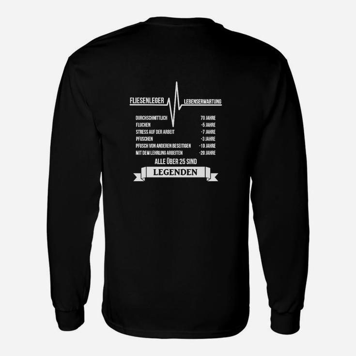 Fliesenleger Lebenserwartung Langarmshirts