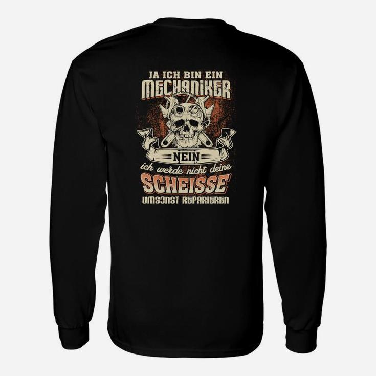 Ja Ich Bin Ein Mechaniker Langarmshirts